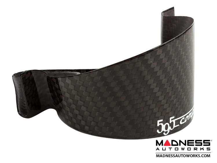 FIAT 500 ABARTH Boost Gauge Trim Piece in Carbon Fiber 595 Competizione